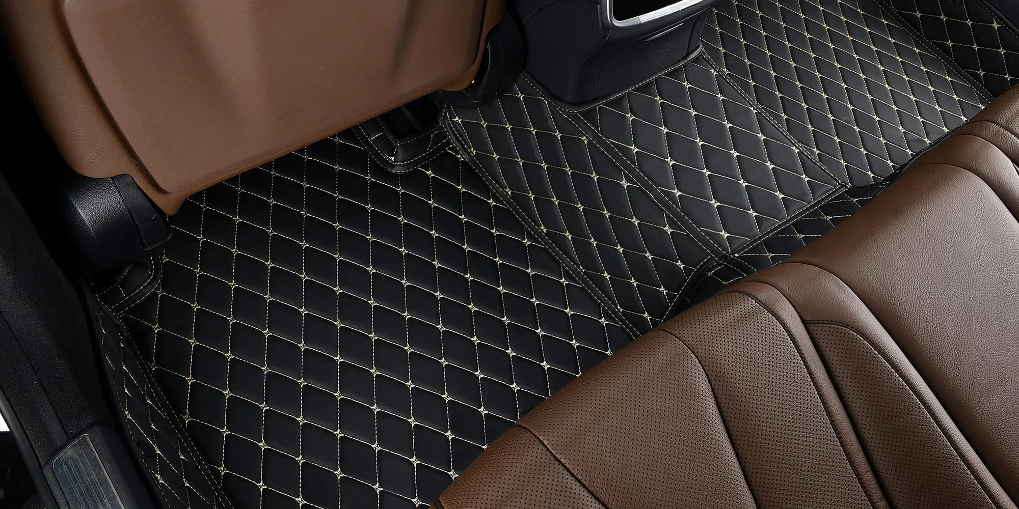 Luxury Diamond Car Mats Sale | Luxury Leather I Custom Fitted I Award Winning